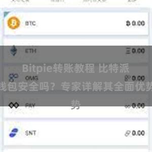 Bitpie转账教程 比特派钱包安全吗？专家详解其全面优势