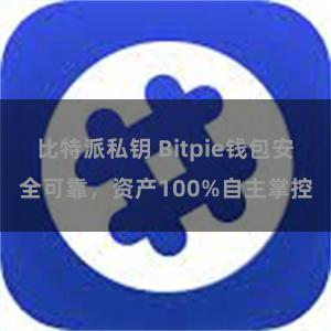 比特派私钥 Bitpie钱包安全可靠，资产100%自主掌控