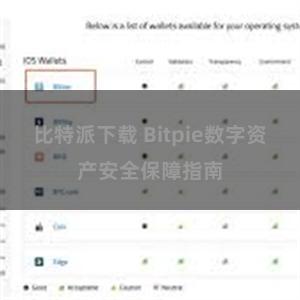 比特派下载 Bitpie数字资产安全保障指南