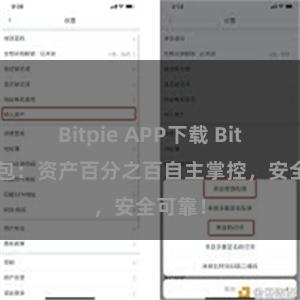Bitpie APP下载 Bitpie钱包：资产百分之百自主掌控，安全可靠！
