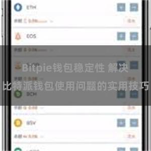 Bitpie钱包稳定性 解决比特派钱包使用问题的实用技巧