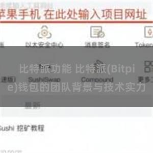 比特派功能 比特派(Bitpie)钱包的团队背景与技术实力