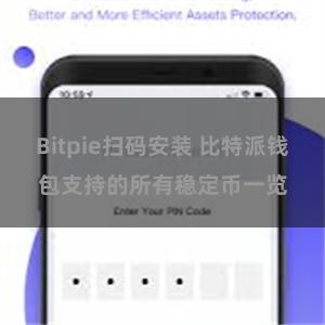 Bitpie扫码安装 比特派钱包支持的所有稳定币一览