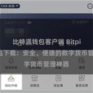比特派钱包客户端 Bitpie安装包下载：安全、便捷的数字货币管理神器