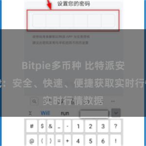 Bitpie多币种 比特派安卓下载：安全、快速、便捷获取实时行情数据
