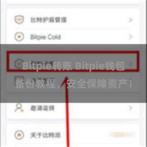 Bitpie转账 Bitpie钱包备份教程，安全保障资产！